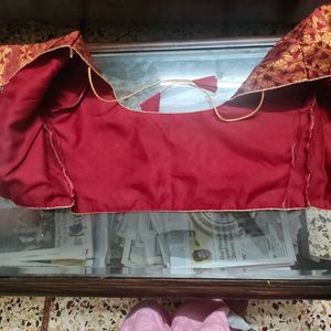 Saree Blouse, Brocade, Size 40 Inches,