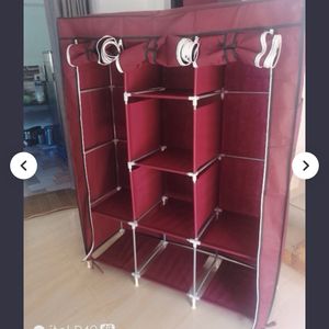 Maroon Diy Wardrobe