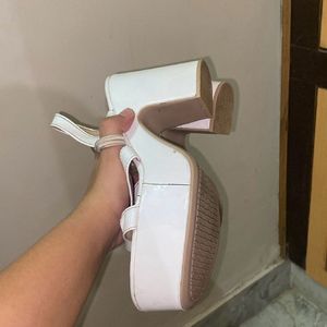 Women White Heel