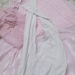 New Umbrella Gown Dess ❤️baby Pink Dress