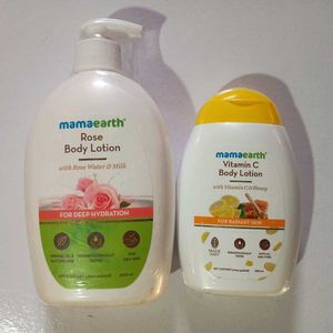 2 Pcs Mamaearth Body Lotion