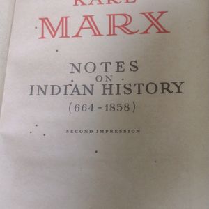 Notes On Indian History by Karl Marx