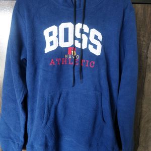 Blue Hoodie Size L