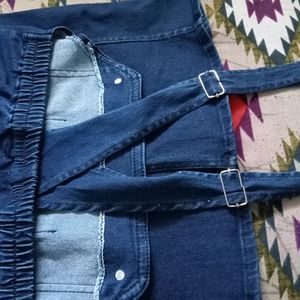 Denim Midi Dungree