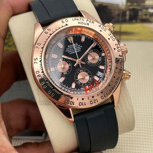 Rolex Rose Gold Black Dial