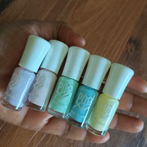 Pack Of 5 Nail Polish Set