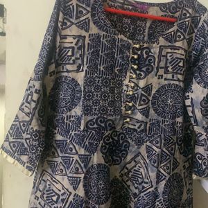 Libas Abstract Print kurti