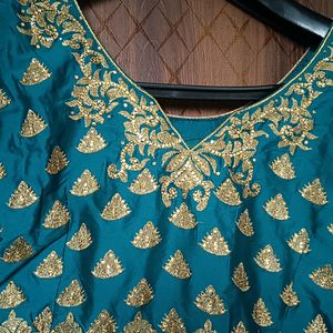 Frock With Patiala Heavy Salwar