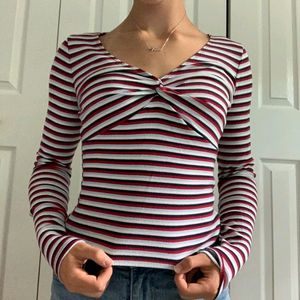 Hollister Striped Top