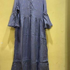 Avaasa Lavender Kurta Size L