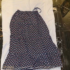 Daily Wear Cotton Skirt Set For Young Girls