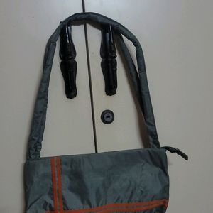 Grey Shoulder Bag .