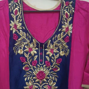 V Neck Kurta Women