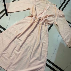 Peach Kurta