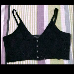 🆕 Black • Bra / Bralete • Top ~ @❗₹150/-