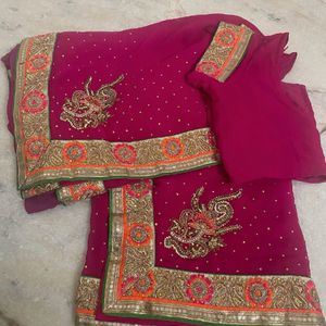 Designer Saree For Festival And Wedding