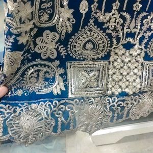 Dark Blue Pakistani Suite