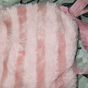 Combo Of 2 Furr Soft Cute Bag