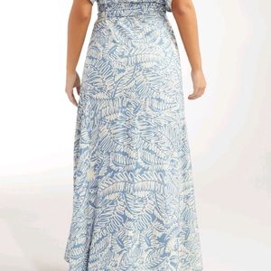 Wrap Long Maxi Dress