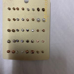 Stud earrings (Pack Of 20)