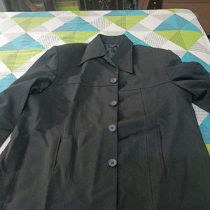 Black Jacket Type Coat