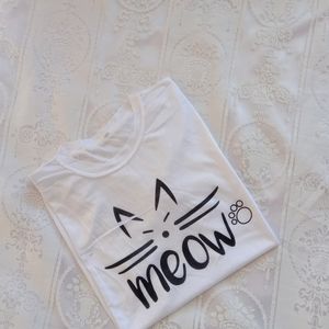 White Printed T-Shirt