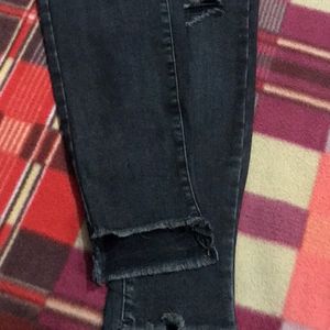 High waist skinny jeans