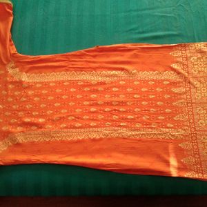 Aurelia Orange Kurta