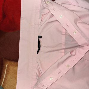 Van Huesen Pink Formal Shirt For Women