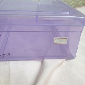 2 Multi Purpose Plastic Storage Box