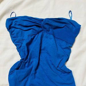 Blue Tube Bodysuit