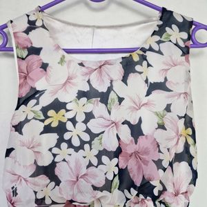 Flower Print Dress