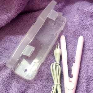 Mini Hair Straightner Pink