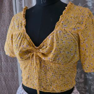 Yellow Top For Women