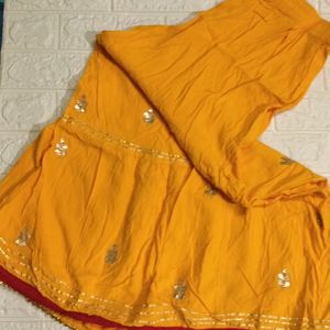 Yellow Sharara And Kurta Set