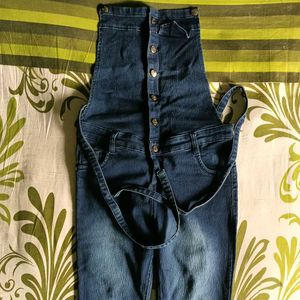 Pointed Fashion Vogue New Design Denim Dungaree