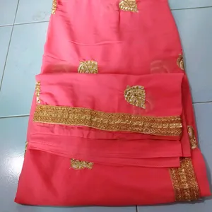 Bridal Saree With Unstitched Blouse