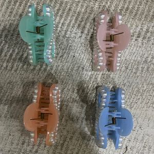 Set Of 4 Hair Clutcher