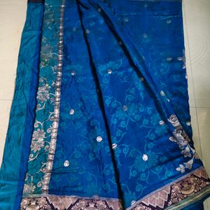 Pure Silver Zari Saree