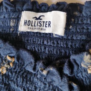 Holister cross wrap crop top