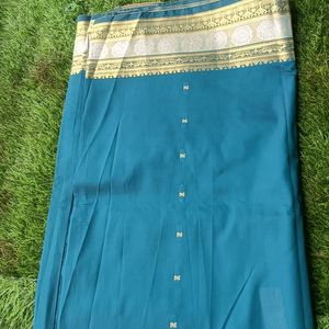 Peacock 🦚 Green Sari