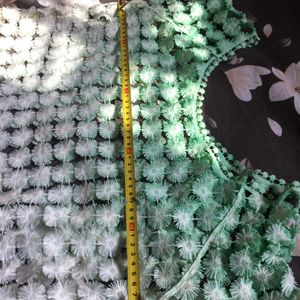 Dual Shade Crochet Top