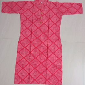 New Ajrak Print Kurti