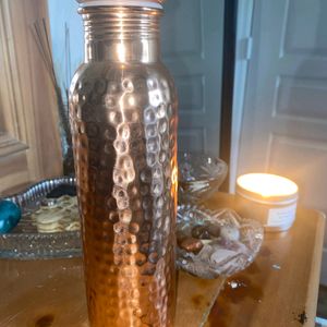 Pure Copper Water Bottle ♥️