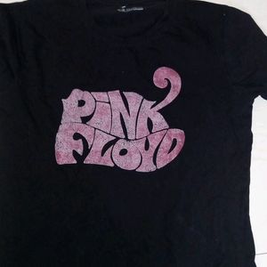 Graphic Printed Pink Floyd T-Shirt