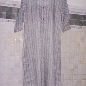 A Grey Kurti