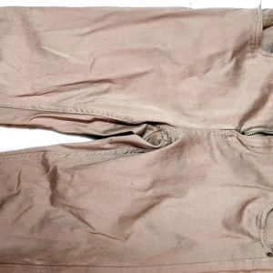 Denim Jeans ,Khaki Colour, Size 28