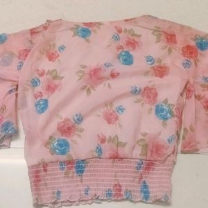 Girls Printed Top