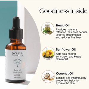 60% Off - Nourish Mantra Facial Oil - Brand New