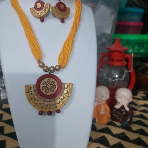 Terracota Necklace Set